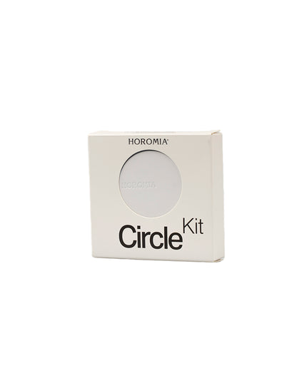 Circle Kit Disco Black/Pelle Blanc De Blanc