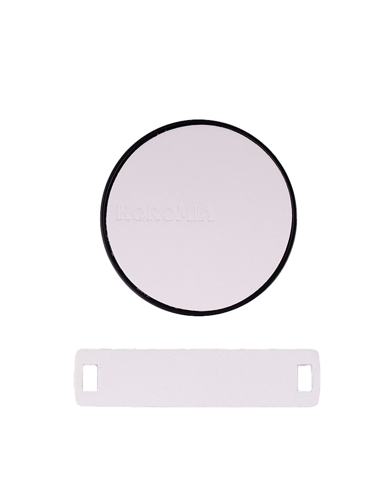 Circle Kit Disco Black/Pelle Blanc De Blanc