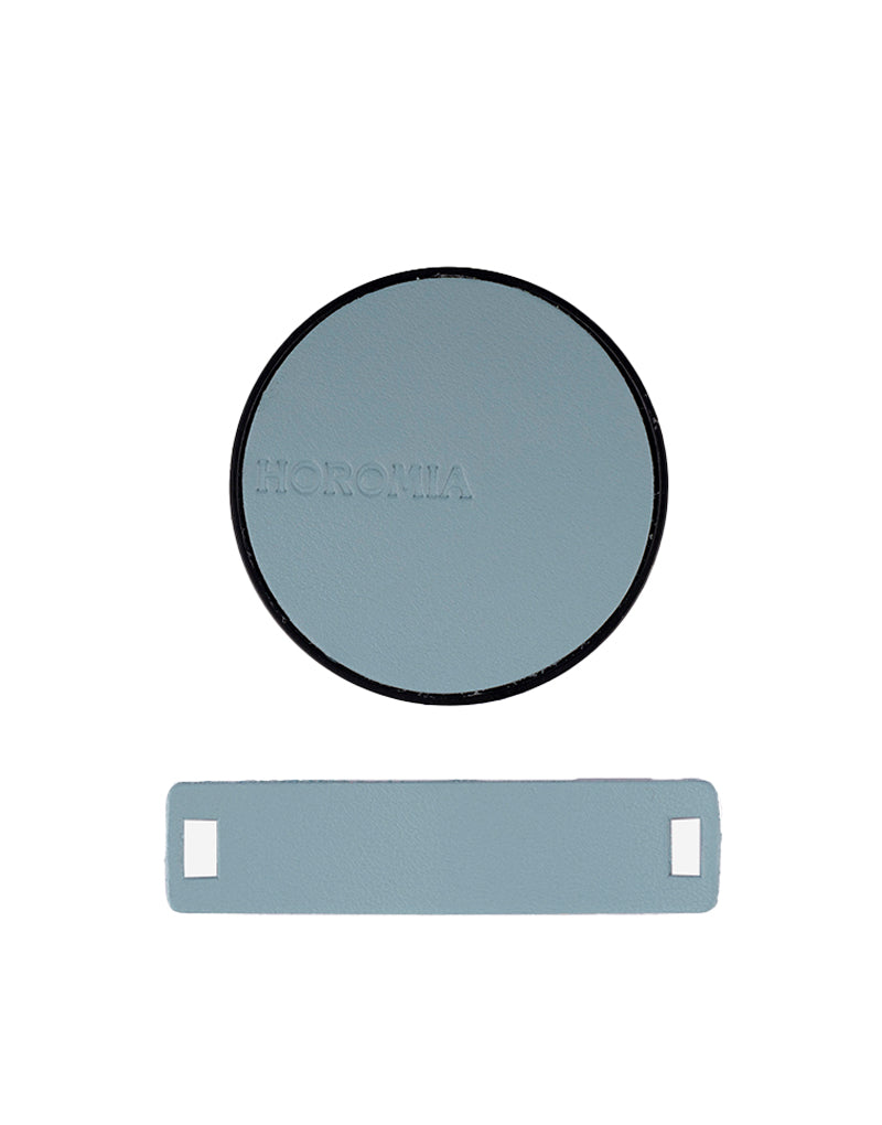 Circle Kit Disco Black/Pelle Celeste