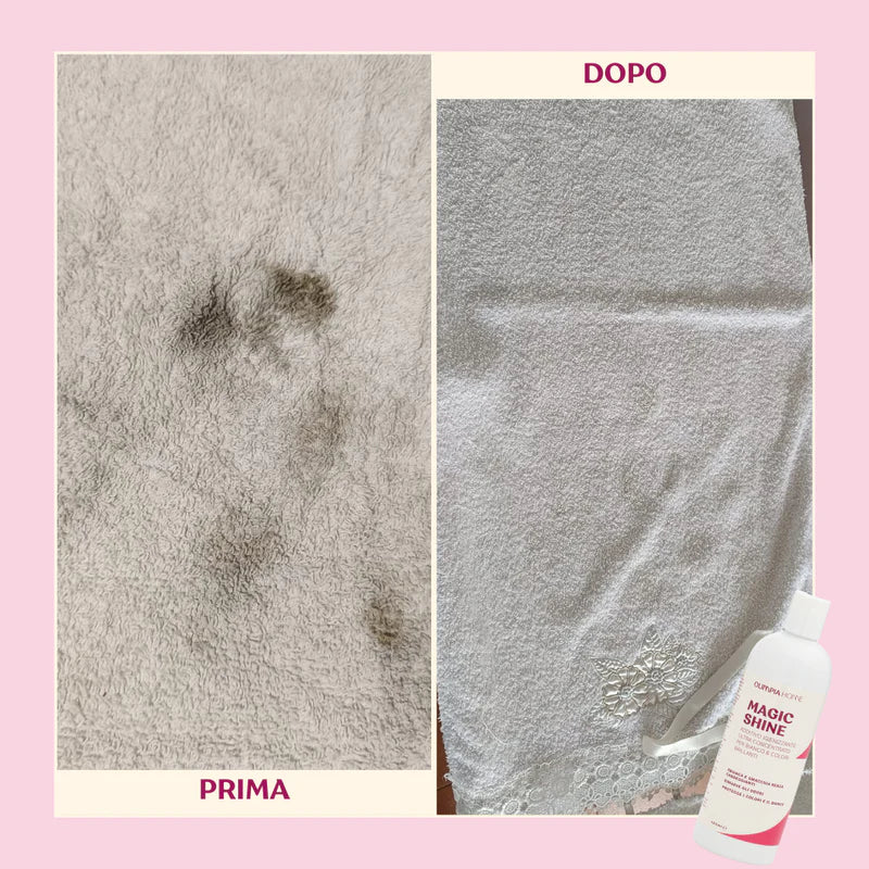 Magic Shine - Additivo Igienizzante Ultra Concentrato per Bianco & Colori Brillanti Ml.400