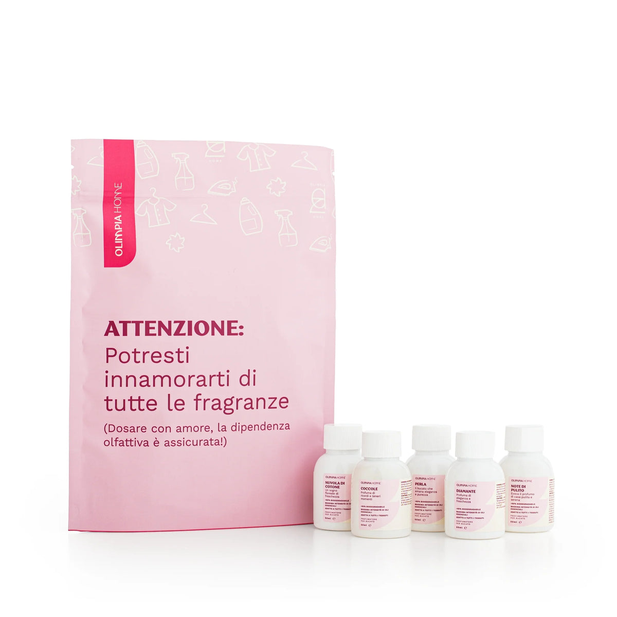 Kit Colpo di Fulmine Profumato – 5 Fragranze 50ml