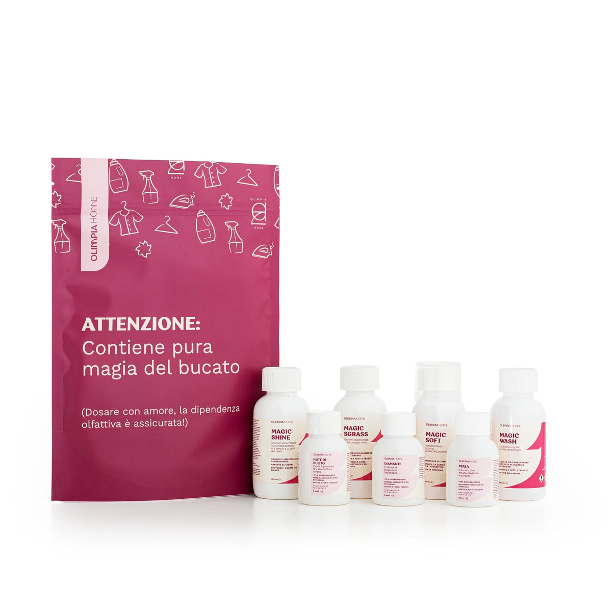 Kit Magia del Bucato – 3 Fragranze + Tutti i Magic
