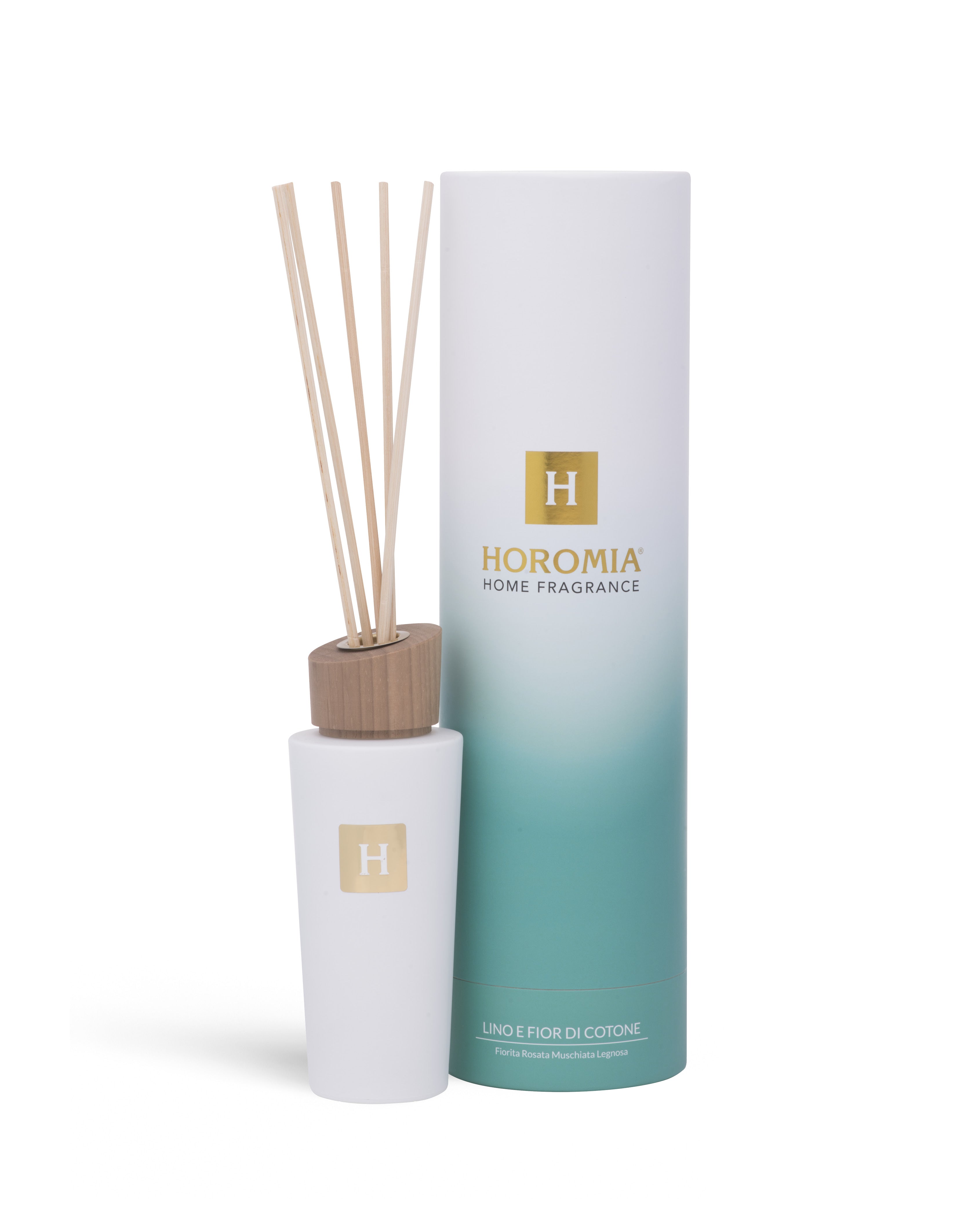 Diffusore a Bastoncini Lino e fior di cotone 200ml