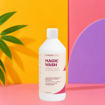 Magic Wash Liquido - Il Detersivo Professionale per un Bucato Perfetto