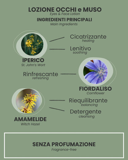 LOZIONE OCCHI E MUSO 100ml