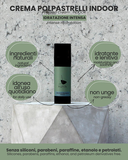 CREMA POLPASTRELLI INDOOR profumo di bosco 50ml