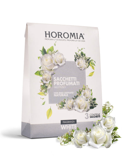WHITE MULTIPURPOSE SCENTED SACHETS