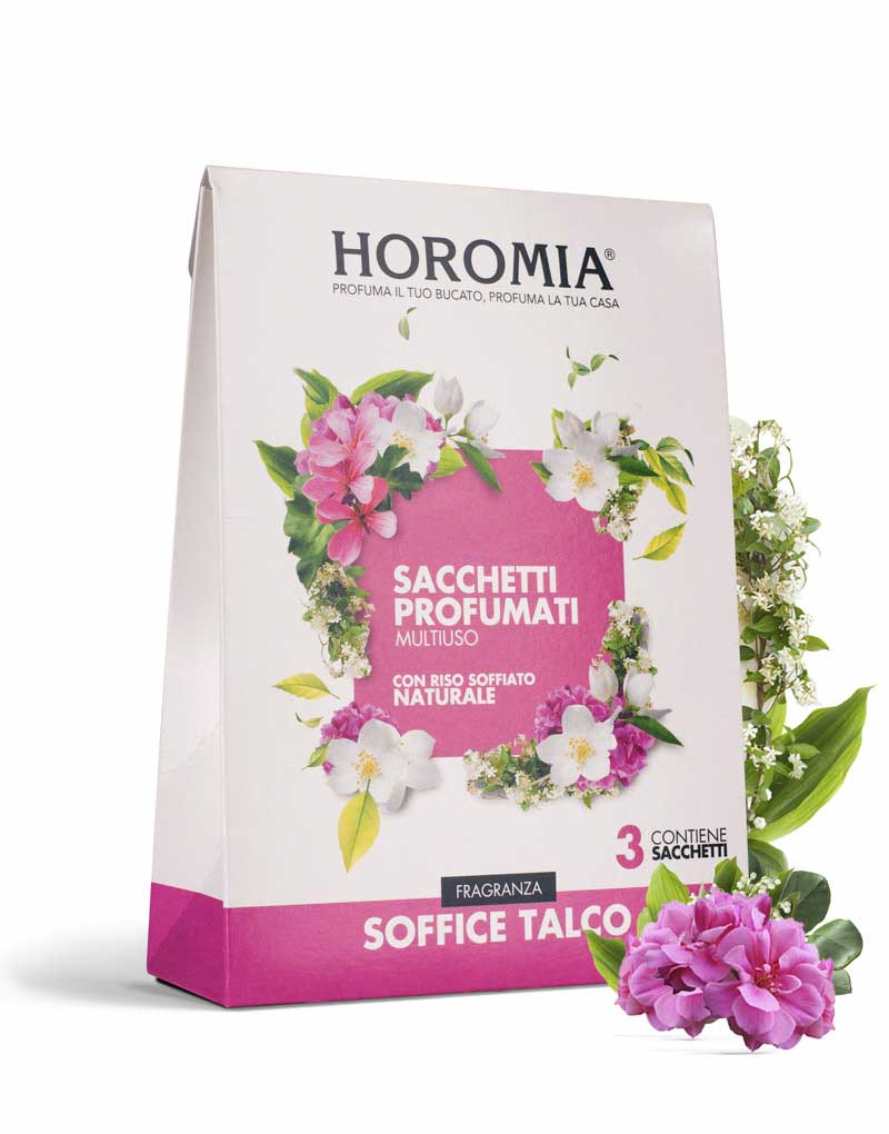 Sacchetti Profumati Multiuso Soffice Talco