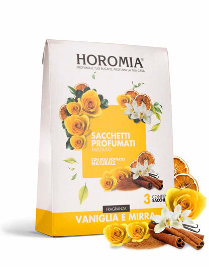 Sacchetti Profumati Multiuso vaniglia e mirra