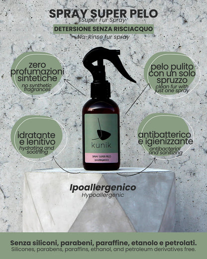SPRAY SUPER PELO - Ipoallergenico 150ml