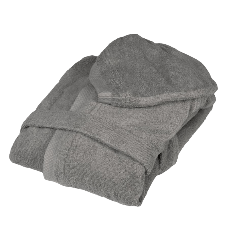 Accappatoio + coppia asciugamani piombo +profumatore bucato 250ml Liberty