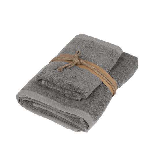 GUEST COUPLE AND SQUARE LEAD TOWEL