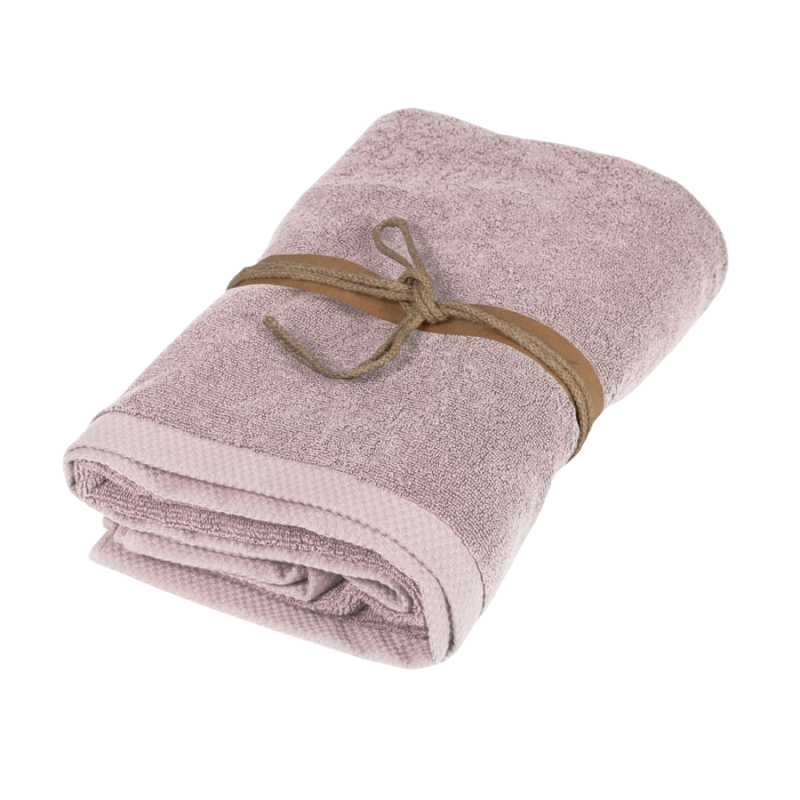 Accappatoio + coppia asciugamani Rosa +profumatore bucato 250ml White