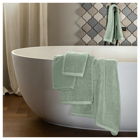 EUCALYPTUS GREEN SQUARE TOWEL